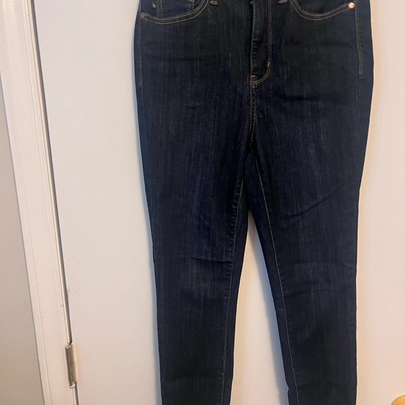 Judy blue cell phone pocket dark wash high rise skinny jean size 5 or si… - Picture 5 of 5